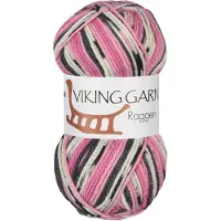 Viking Garn Raggen 150 g Poppy