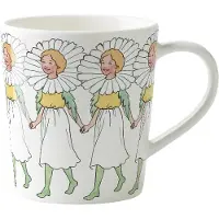 Design House Stockholm Elsa Beskow kahvallinen muki 400 ml, Marguerite