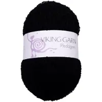 Viking Garn Pleddgarn 350 g musta