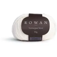 Adlibris Norweigan Wool villalanka 50 gr Cloud Dancer 014, Rowan