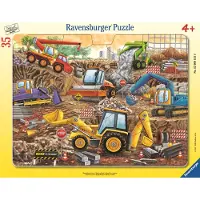 Ravensburger Kehyspalapeli Työmaa 35