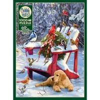 Adlibris Palapelit Warm Winter´s Day 1000 palaa Cobble Hill