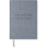 Adlibris 5 year Diary A5 Denim Blue Paperstyle