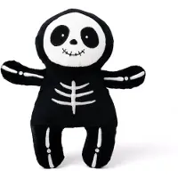 Teddykompaniet Självlysande Skelett - Black - 26 CM