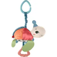 Fisher-Price Baby Stroller Turtle Plush Toy