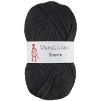 Viking Garn Snorre 100 g Hiilenharmaa 217