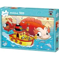 Kärnan Egmont Puupalapeli Bamse Ja Meren Salaisuus 100