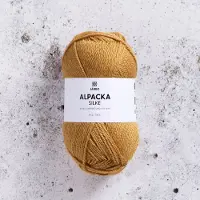 Järbo Garn AB Alpacka Silke 50g Gold Bullion (17) Järbo