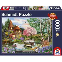 Adlibris House on the Lake 1000p palapeli