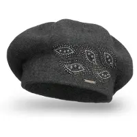 Vivisence 7051 tummanharmaa unibarettipäähine