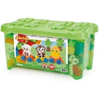 Abrick Ecoiffier Farm Animals Block Train - 250 pieces.