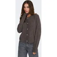 JDY Jdylumi L/S Button Cardiga Knt Noos - Brown - XL