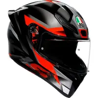 AGV K1 Fastlap Integraalikypärät Musta/Harmaa/Punainen unisex, size S