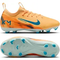 Nike Air Zoom Mercurial Vapor 16 Academy MG Mbappé Personal Edition - Oranssi/Neo Turkoosi/Vihreä Lapset - Multi Ground (MG), koko 36
