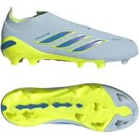 Adidas Predator Elite Laceless Fg Ice Cold Precision - Crystal Sky/ray Blue/keltainen Lapset - Nurmi (Fg), koko 38