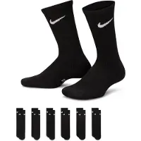Nike Y Nk Everydy Cush Crew 6Pr 108 - Black - 34-38