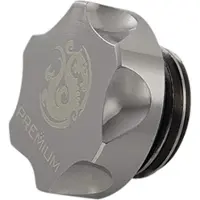 Bitspower Premium G1/4" Musta Sparkle Stop Fitting