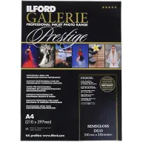 Ilford Galerie Semi Gloss Duo 250g A4 25 Sheets valokuvapaperi arkki