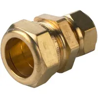 Vsh Compression straight coupl. red.2xc 22x15