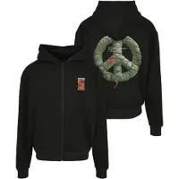 Mister tee Puffer Peace Heavy Oversize Kokovetoketjullinen Collegepaita