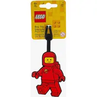 LEGO Iconic Matkalaukun Nimilappu Astronaut, Punainen