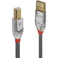 Lindy USB-kaapeli - - 36643 - 3 m - USB A - USB B - 2.0 - 480 Mbit/s
