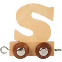 Small Foot - Wooden Letter Train - S - 12 pieces