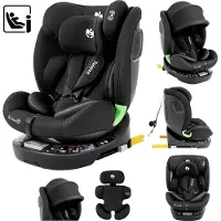 Tulano Loom 35 black kääntyvä turvaistuin 40-150 cm – 360° i-Size ja ISOFIX