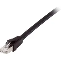 Equip 608054, 5 m, Cat8.1, S/FTP (S-STP), RJ-45, RJ-45, Musta