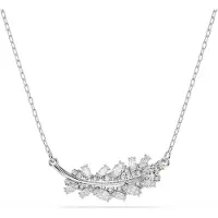 Swarovski Ketju 'VIENNA' hopea / valkoinen