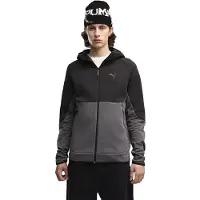 Puma Tech Slim Elevated Kokovetoketjullinen Collegepaita