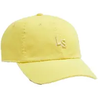 Levi's Ls Monogram Cap W Washed Frenc - Yellow - ONE SIZE