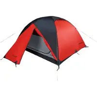 Hannah Outdoor Covert 3 WS vaelluskupoliteltta, 3 henkilöä, mandariininpunainen/tumma varjo