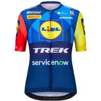 Santini Lidl Trek 2026 Lyhythihainen Pyöräilypaita