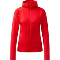 Haglöfs Women's L.I.M Mid Multi II Hood Tech Red Välikerrospuserot XL