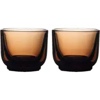 Fellow Pirch Espresso Amber lasisarja, 2 kpl. x 89 ml