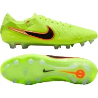 Nike Tiempo Legend 10 Elite Fg Max Voltage - Neon/musta - Nurmi (Fg), koko 41