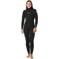 Rip Curl D/patrol 4/3 Mm Perf Naisten Pitkähihainen Neopreenipuku Vetoketjulla Rinnassa