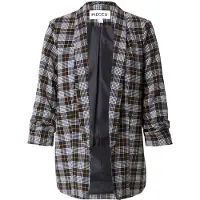 Pieces Pcbosella 3/4 Printed Blazer Noos Bc - Black - XXL