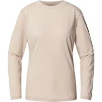 Haglöfs Kaise Wool LS Tee Naisten liitubeige - XS