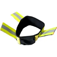 DogTech Reflex GPS Hivis Yellow Koirien valjaat ja kaulapannat One Size