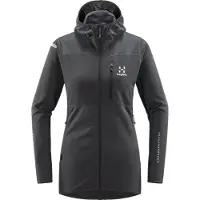 Haglöfs Women's L.I.M Mid Fast Hood Magnetite Välikerrospuserot S