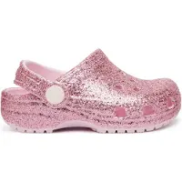 Crocs Classic Chunky Glitter Clog T - Pink - 24/25