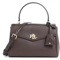 Ralph Lauren Farrah Olkalaukku Nahka 23 cm Ruskea