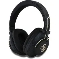 GUESS 4G Big Metal Logo ENC langattomat kuulokkeet - musta