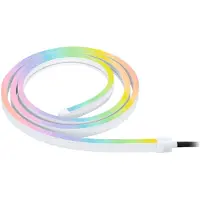 Paulmann Plug & Shine LED-nauha neon 2 m, ZigBee, RGB, IP67 Neon, himmennettävä, Valkoinen/opaali, Kylpyhuone, Synteettinen materiaali