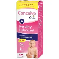 Sasmar Conceive Plus, Hedelmöitysvoide, 8 Pakkausta, 4 g Kappale