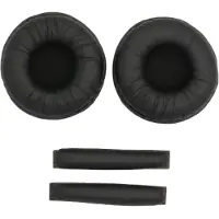 INF 1 pari kuulokkeiden korvatyynyt ja sanka Sennheiser PX100/200/100-II:lle Black