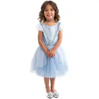 Little Adventures Cinderella Princess -juhlamekko - Konepestv lasten teeskentely-asu, jossa ei ole kiiltoa (keski-ik 3-5)