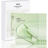 Abib , Kollageen Gel Beauty Maski, Sydämenlehtijelati, 4 Palaa, 1.23 oz (35 g) Kpl